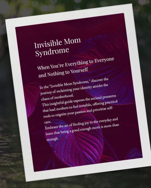 The Invisible Mom Syndrome - Backpage