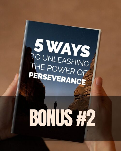 5 ways of unleashing power of perserverance ebook