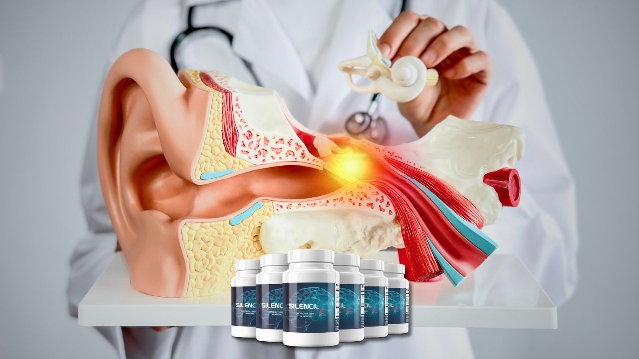 Tinnitus illustration in the inner ear