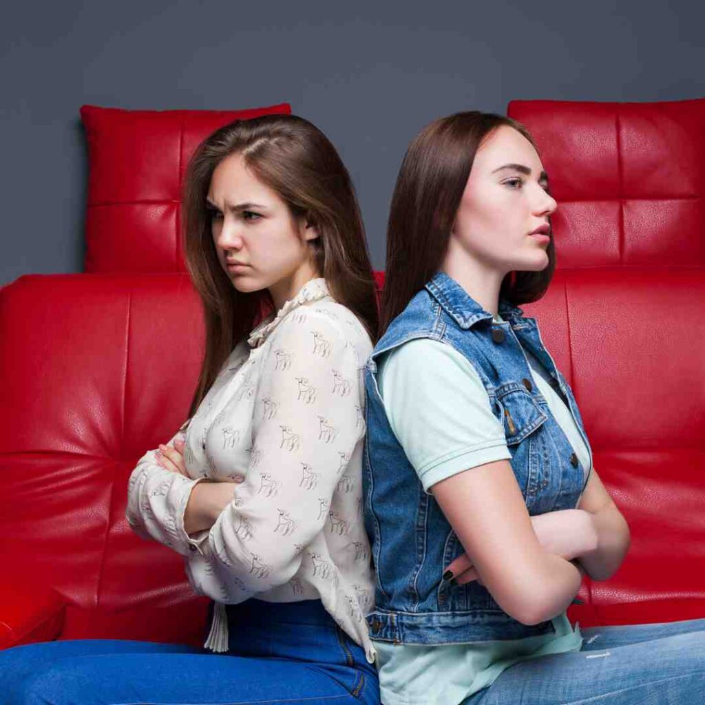 Conflict in a lesbian relationship