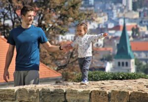 stepfather and child