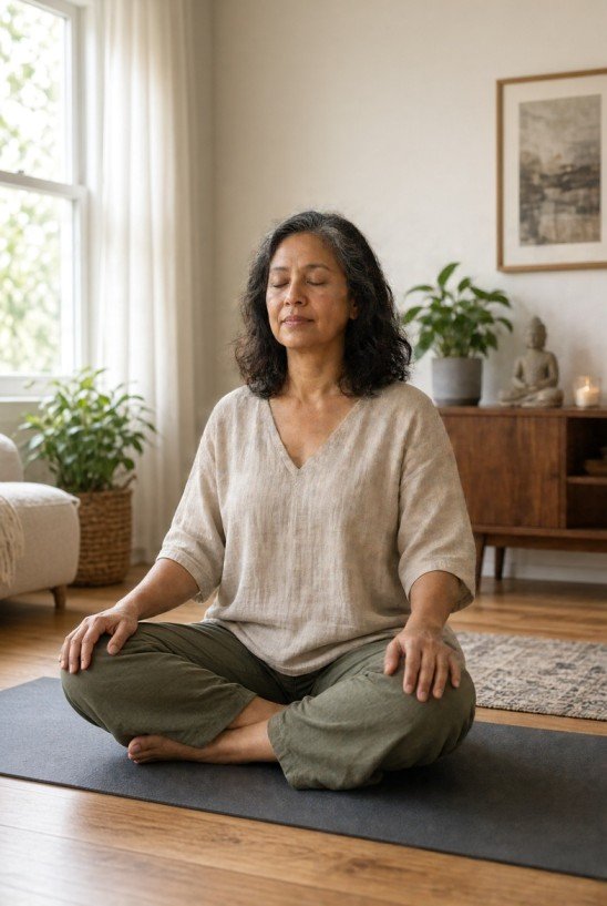 Living room meditation